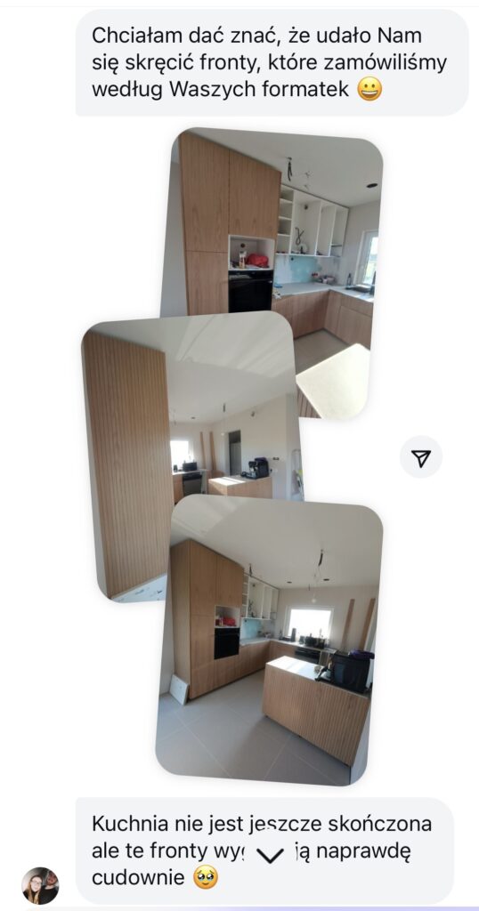 Kuchnia METOD z własnymi frontami