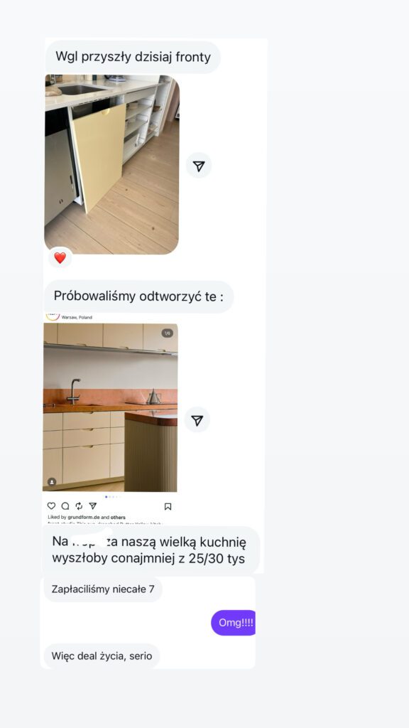 Fronty IKEA METOD — efekt klienta